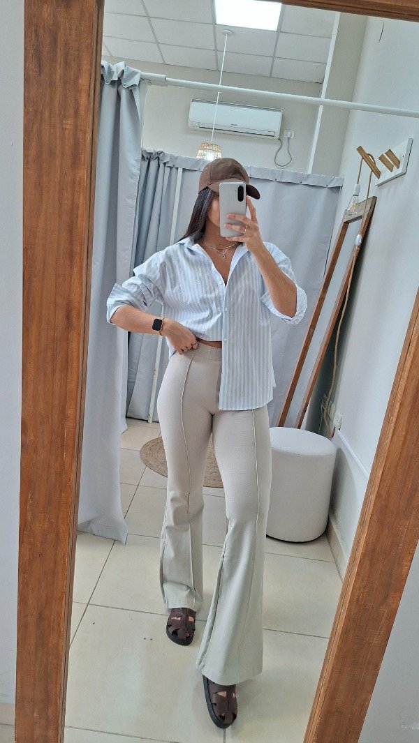 Producto - Camisa MAXIMA celeste - 1