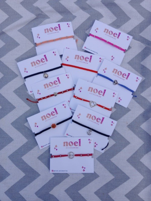 Producto - Pulseras de hilo x14 individuales