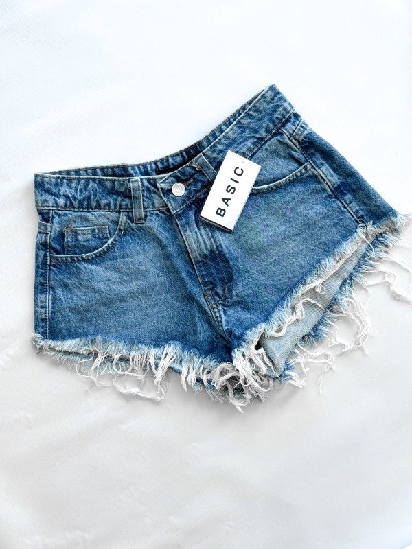 Producto - Short Alice tiro bajo azul - 0