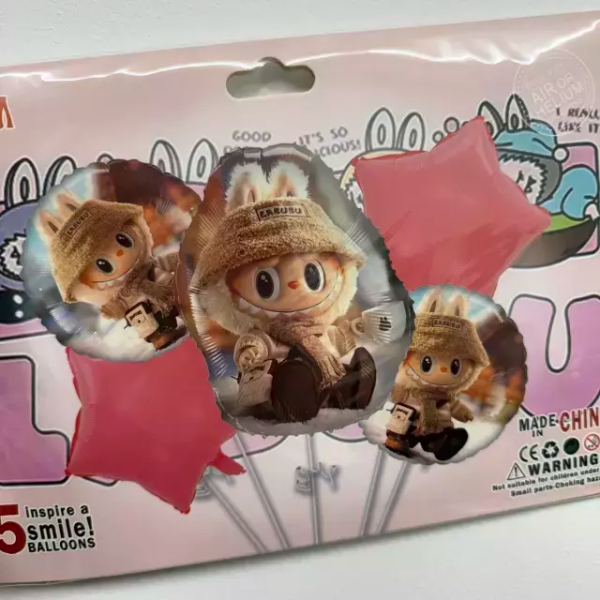 Producto - Set de globos Labubu