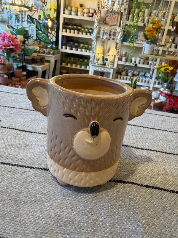 Producto - Maceta koala gris 11cm - (Efectivo: 9.200)