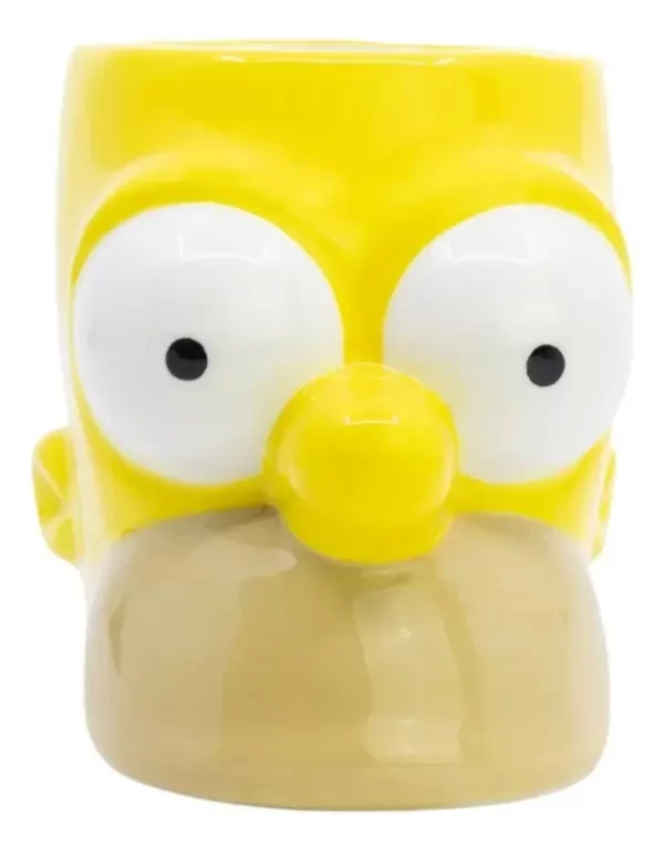 Producto - TAZA DE LOS SIMPSONS 3D CERAMICA CON CAJA - HOMERO SIMPSON - 1