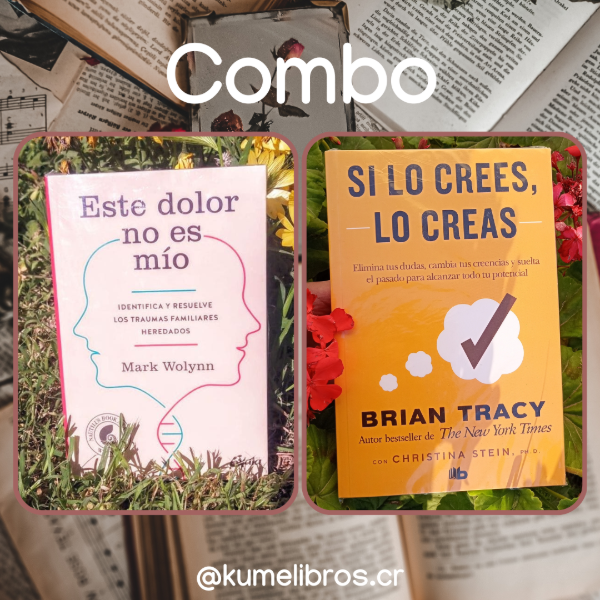 Producto - Este dolor no es mío + Si lo crees lo creas