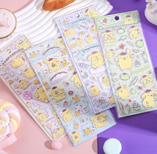 Producto - Sticker 3d sanrio x 4