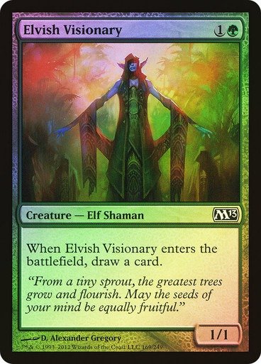 Producto - Elvish Visionary Foil  Magic 2013