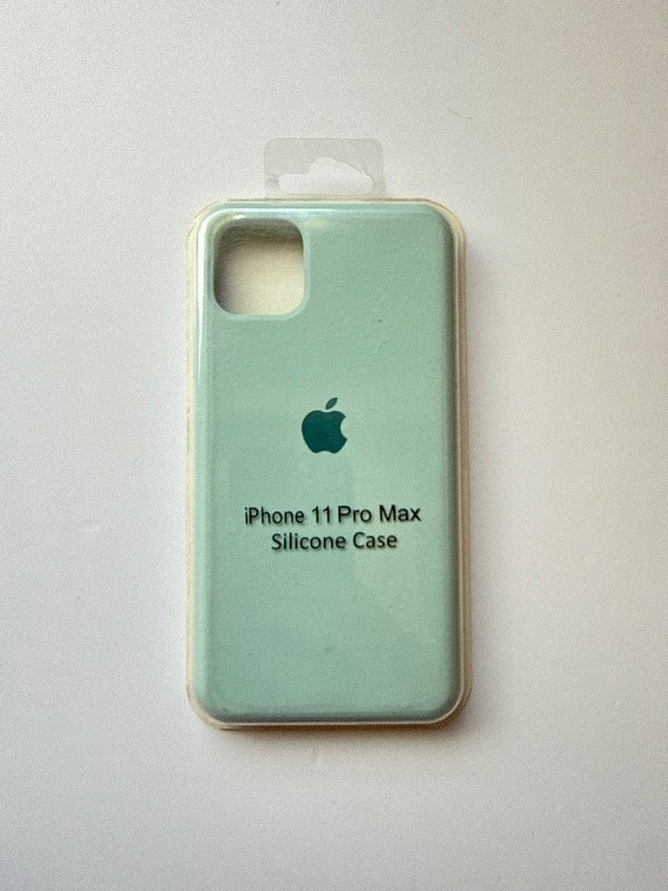 Producto - Silicone case verde agua iphone 11 pro max