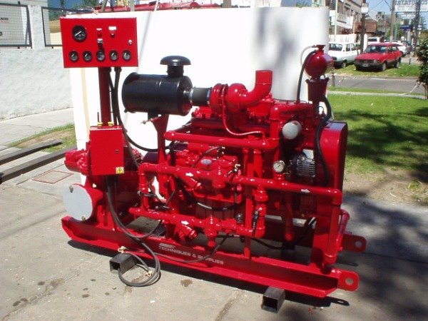 Producto - Motobomba Estacionaria TyS Modelo 2000 sobre skid