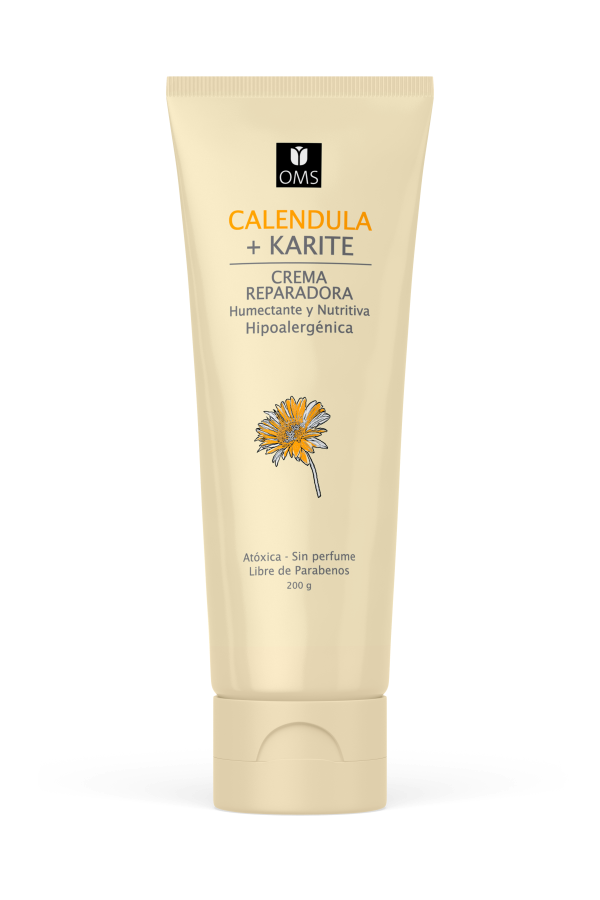 Producto - Crema Corporal Reparadora Caléndula Y Karité Sin Tacc Atóxica OMS 200Grs