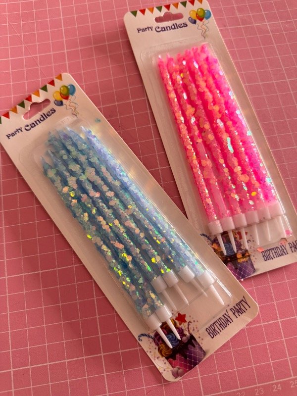 Producto - Velitas con glitter