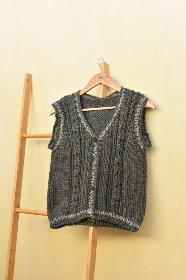 Producto - Chaleco Años - Gris Plomo - 9
