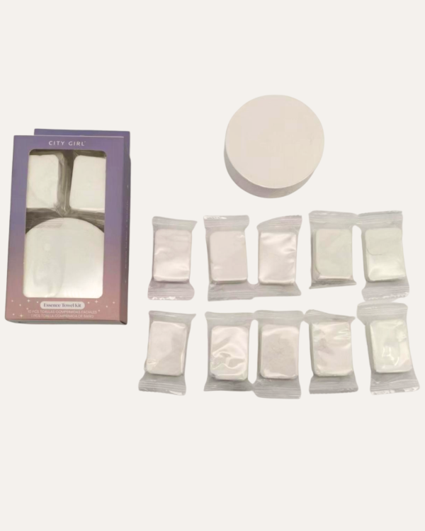 Producto - City Girl Kit de Toallas Comprimidas
