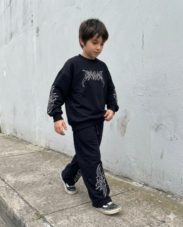 Producto - Conjunto TRIBAL baggy (RUSTICO)