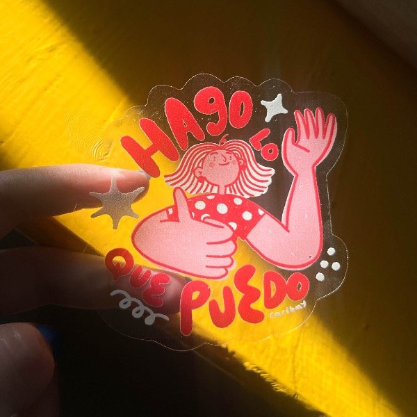 Producto - Sticker Hago lo que Puedo