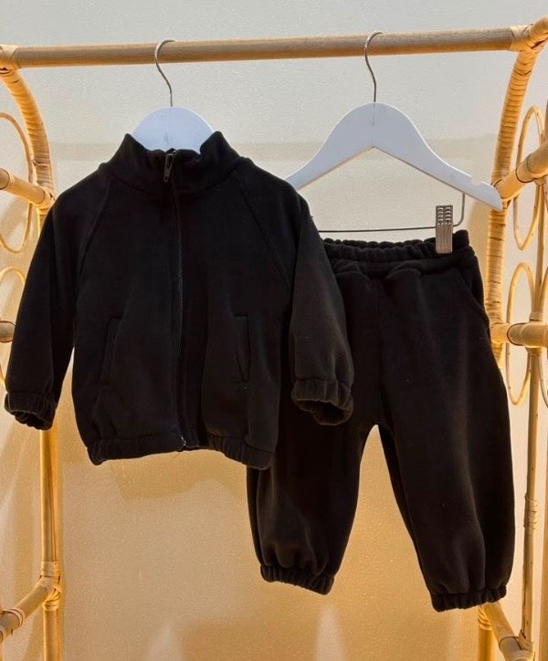 Producto - Conjunto Polar Patagonico NEGRO talles 2