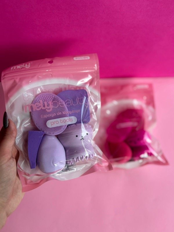 Producto - Esponja de Maquillaje X5 Piezas Mely
