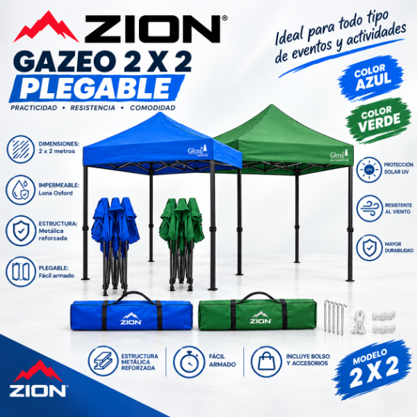 Producto - GAZEBO 2X2 ZION