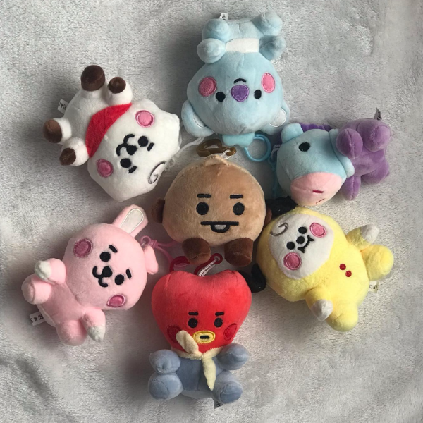 Producto - Llavero peluche BTS BT21 10cm