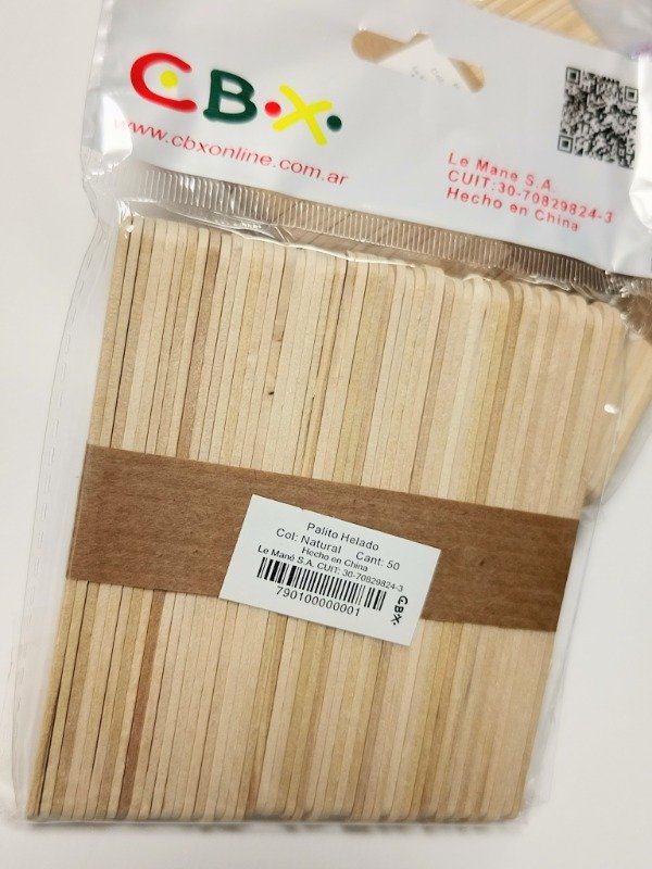 Producto - Palitos de helado cbx - 2