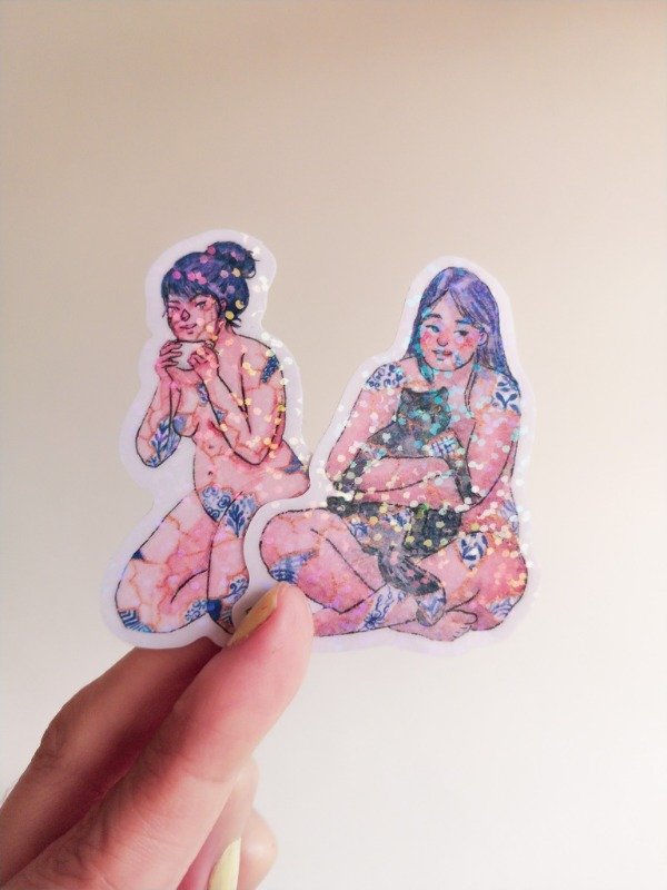Producto - Set de stickers Kintsugi