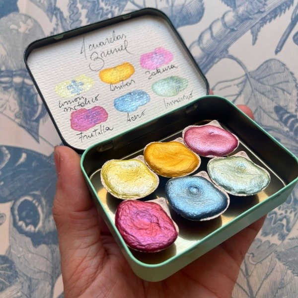 Producto - Paleta 6 metalizados Vintage