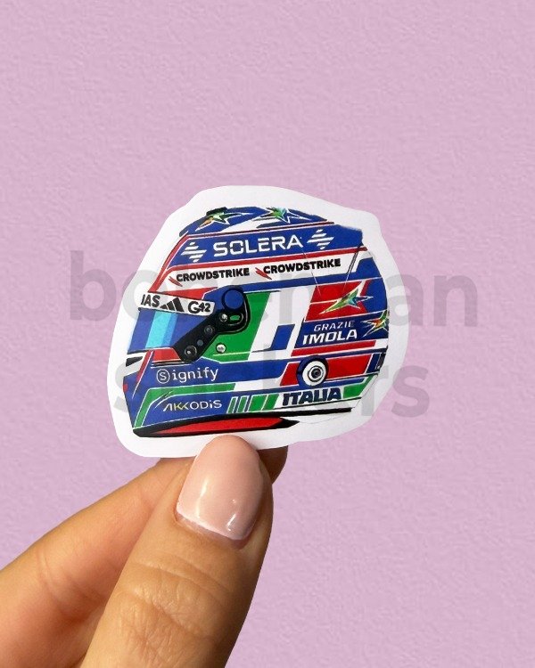Producto - CASCO KIMI ANTONELLI - Sticker Individual de Formula 1