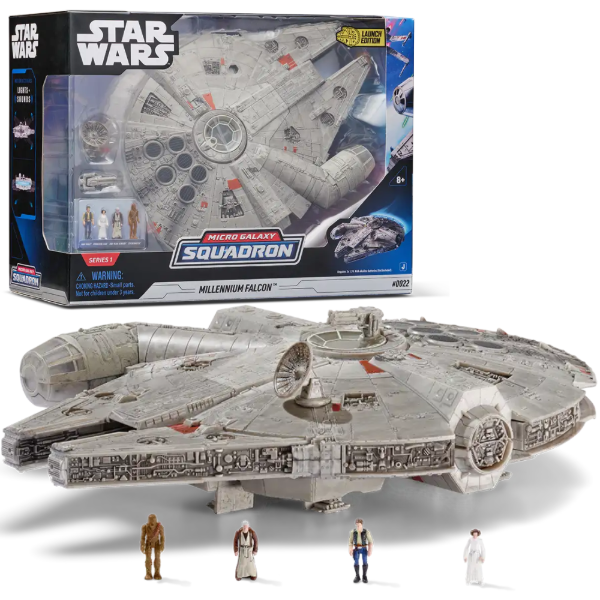 Producto - Star Wars Micro Galaxy Squadron Millennium Falcon Alcon Milenario