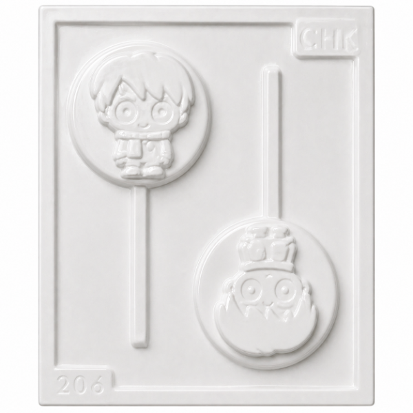 Producto - MOLDE PARA CHOCOLATE HARRY POTTER PALETA 2064 - 1