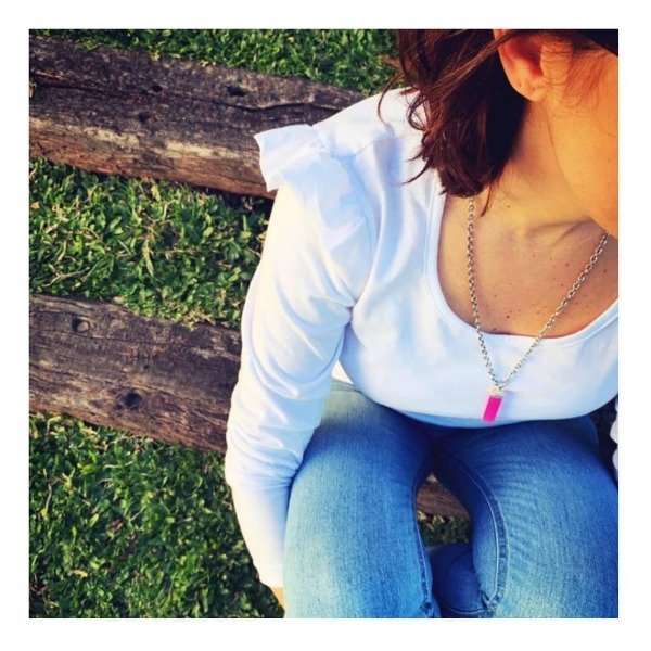 Producto - REMERA MANGA LARGA CON VOLADO