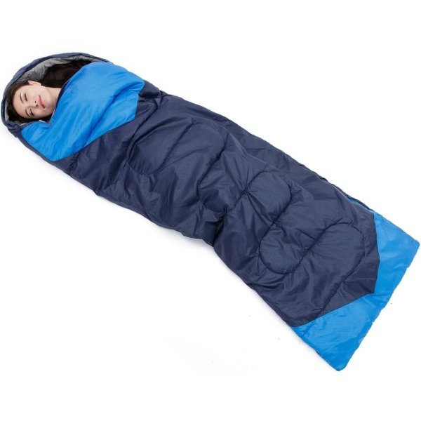 Producto - BOLSA DE DORMIR CAMPING AZUL 3 ESTACIONES