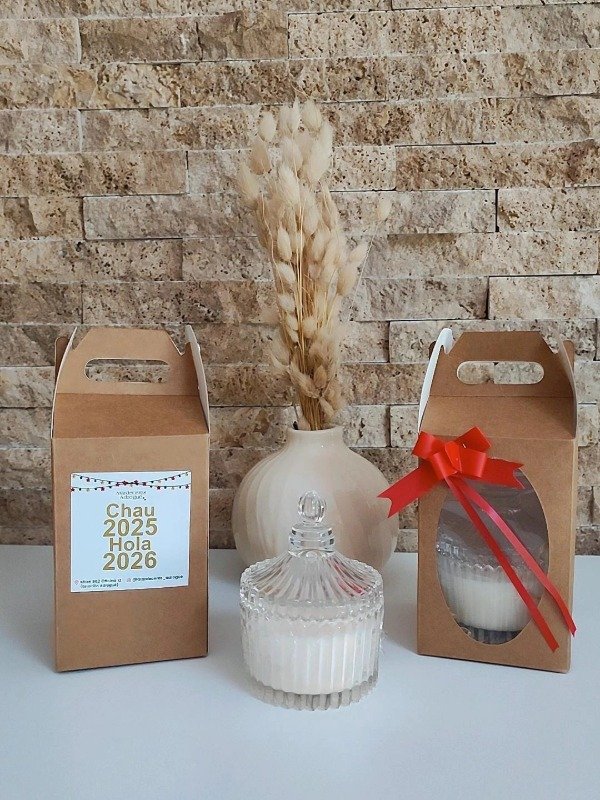 Producto - Mini Box para regalar Caramelera Paris + apaga velas