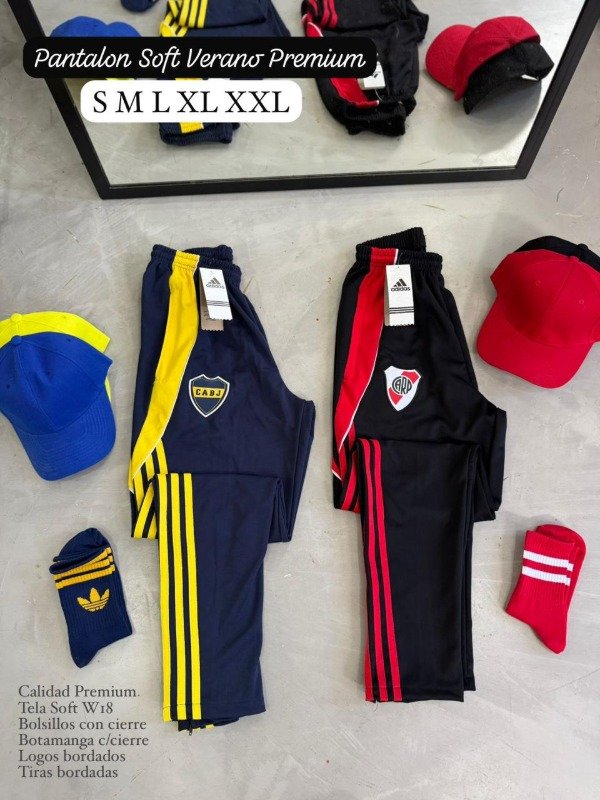 Producto - PANTALÓN SOFT DEPORTIVO BOCA Y RIVER
