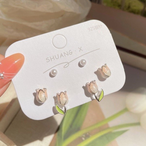 Producto - Set Tulip-Enchapados en plata S925