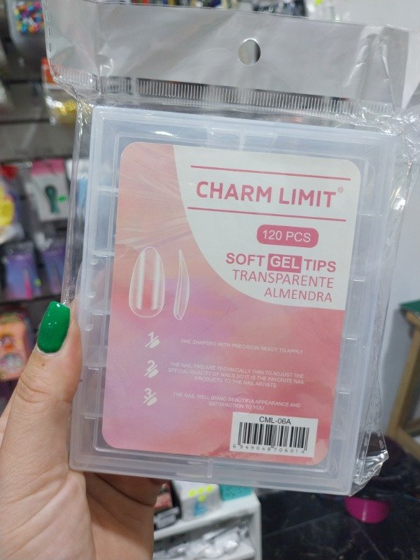 Producto - Tips charm limit almendra x 120 6014