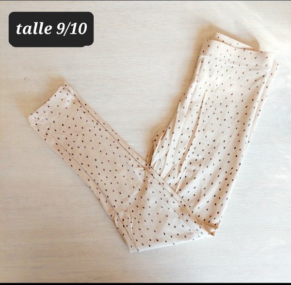 Calza HyM talle 9/10 manchitas