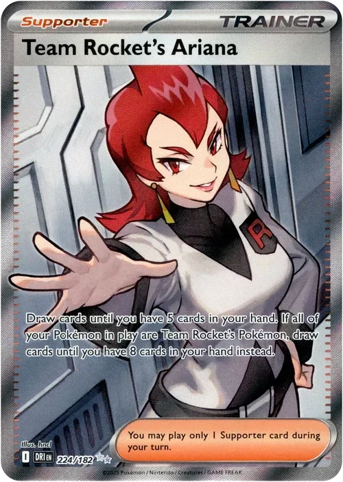 Producto - Team Rocket's Ariana - 224/182 - Destined Rivals - Holo