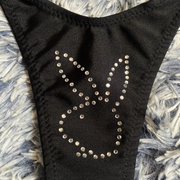 Producto - Playboy Y2K strass bikini bottom. Size: XS