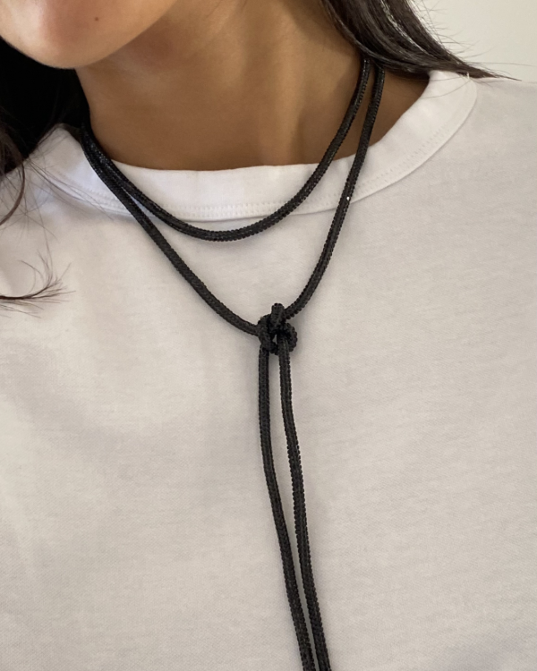 Producto - Cordón Strass Black