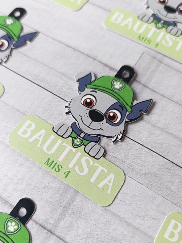 Producto - Tag Cumpleaños [Modelo Paw Patrol] - 5