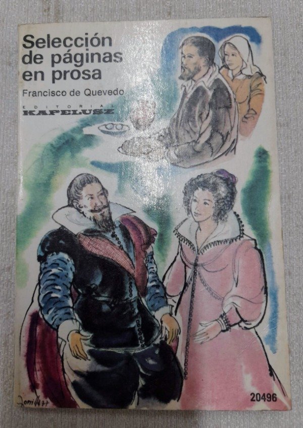 Producto - Seleccion De Paginas En Prosa - Quevedo - Golu Kapelusz #96
