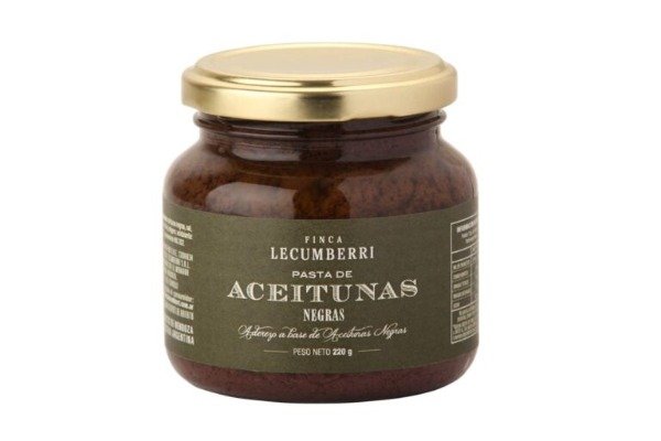 Producto - Pasta de aceituna FINCA LECUMBERRI vidrio 220cc