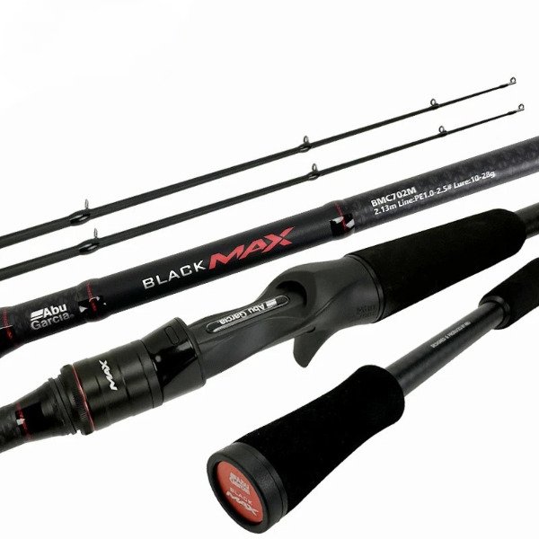 Producto - Caña Bait Abu Garcia Black Max 2.13m 2 Tramos 12-20bl Carbono 2do Tramo Repuesto