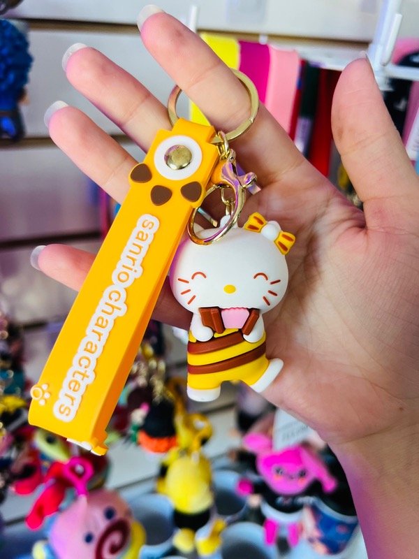 Producto - Llavero de Hello kitty y Purin