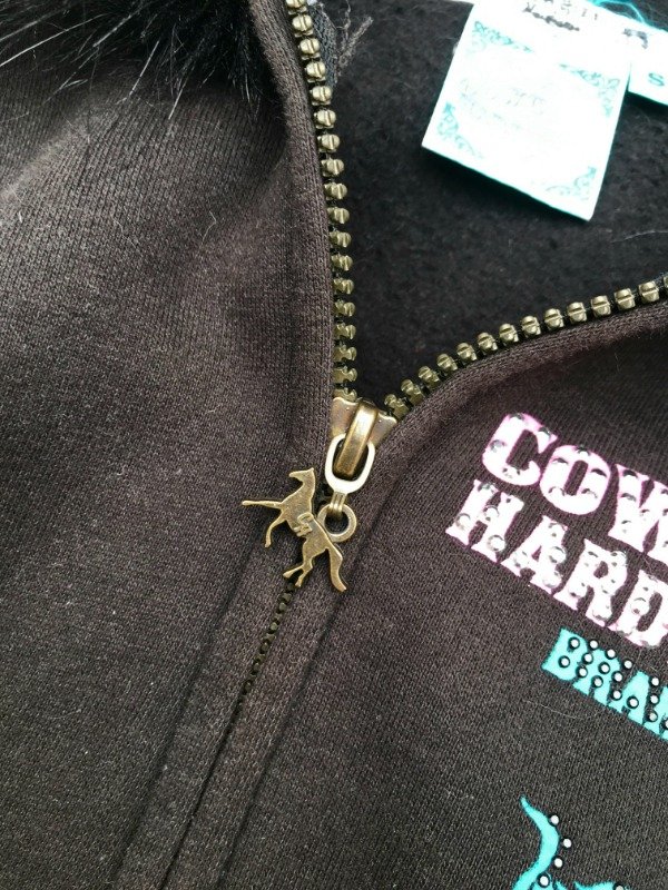 Producto - Fur graphic zip COWBOY GIRL - 5