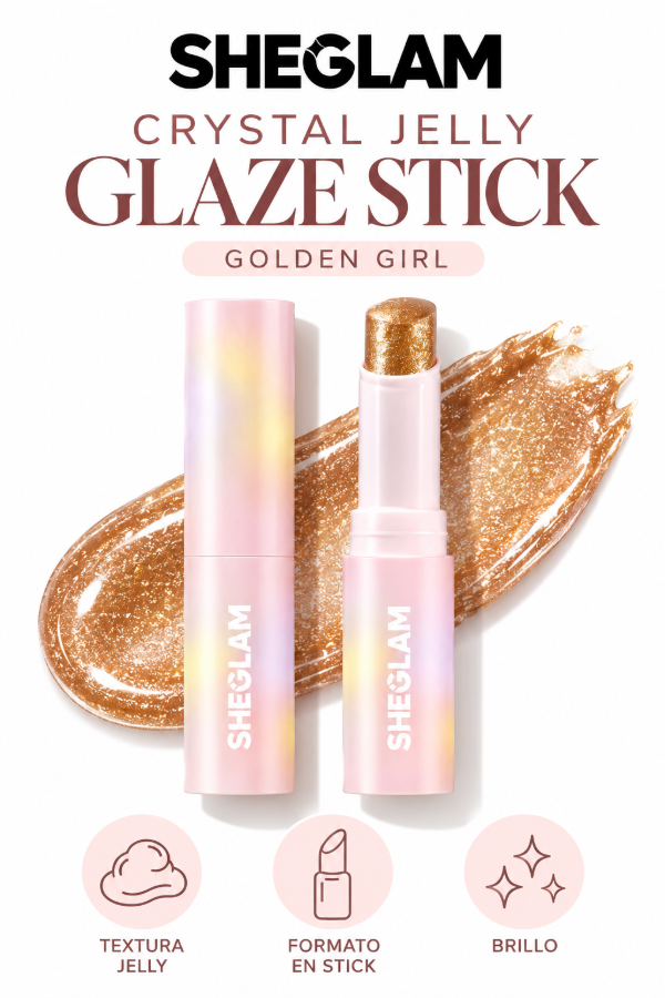 Producto - Sheglam - Crystal Jelly Glaze Stick - Golden Girl - 0
