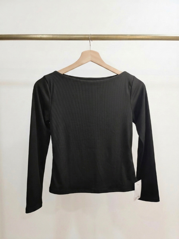 Producto - Remera manga larga con frunce - 0