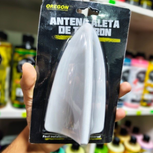 Producto - ANTENA ALETA DE TIBURON DECORATIVA BLANCO - 0