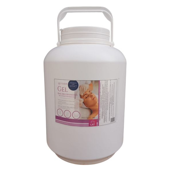Producto - Gel Neutro Conductor LAT  Pote 10kg (ENVASE UNICO DEL MERCADO)-ANMAT