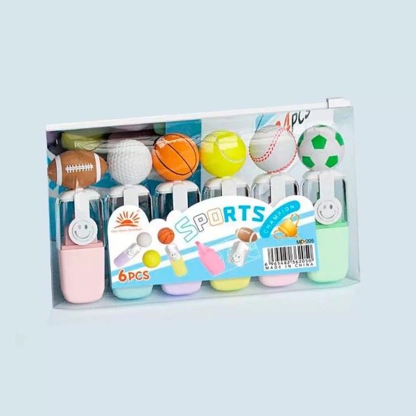 Producto - Resaltadores Ballons pack x6