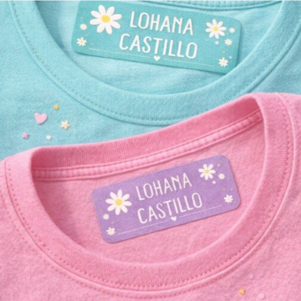 Producto - ETIQUETA ESCOLAR ROPA