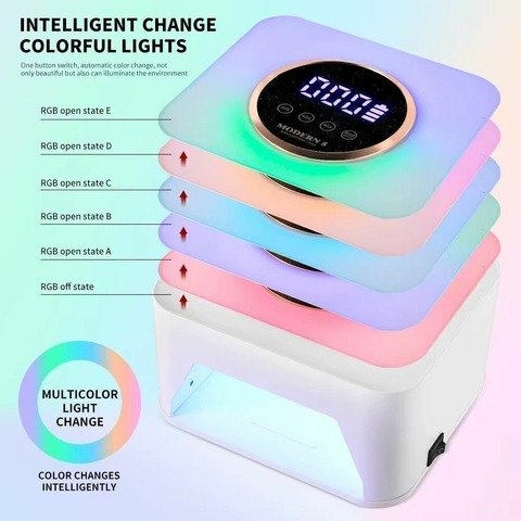 Producto - RECARGABLE MODERN 8 288W 36LED MG-20 MODERN8 - 2
